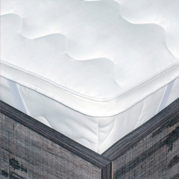 Wayfair Basics™ 3cm Polyester Mattress Topper & Reviews Wayfair.co.uk